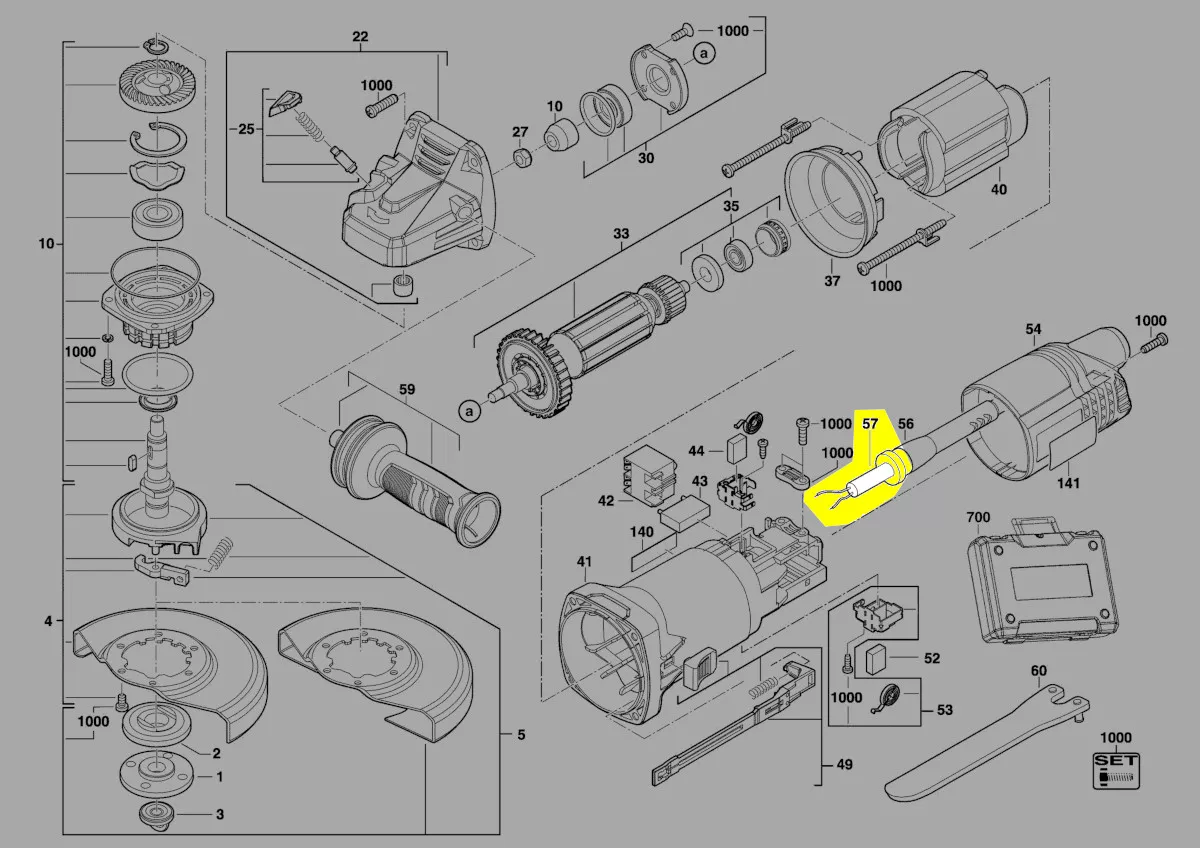 Câble d\'alimentation réf. 4931428736 AEG